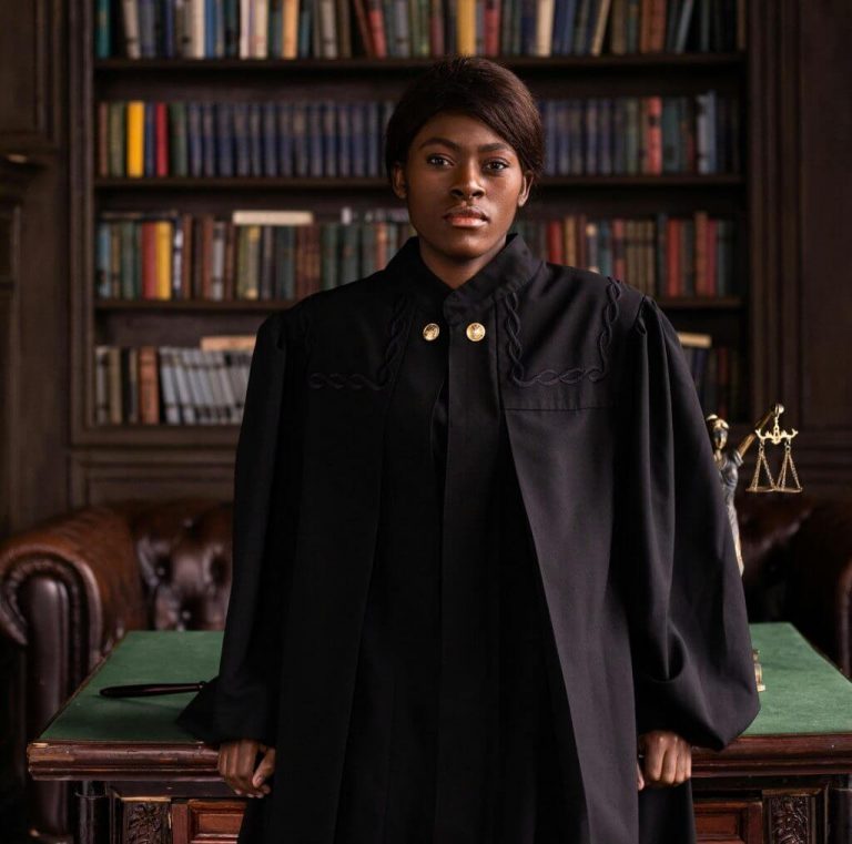 Female black judge