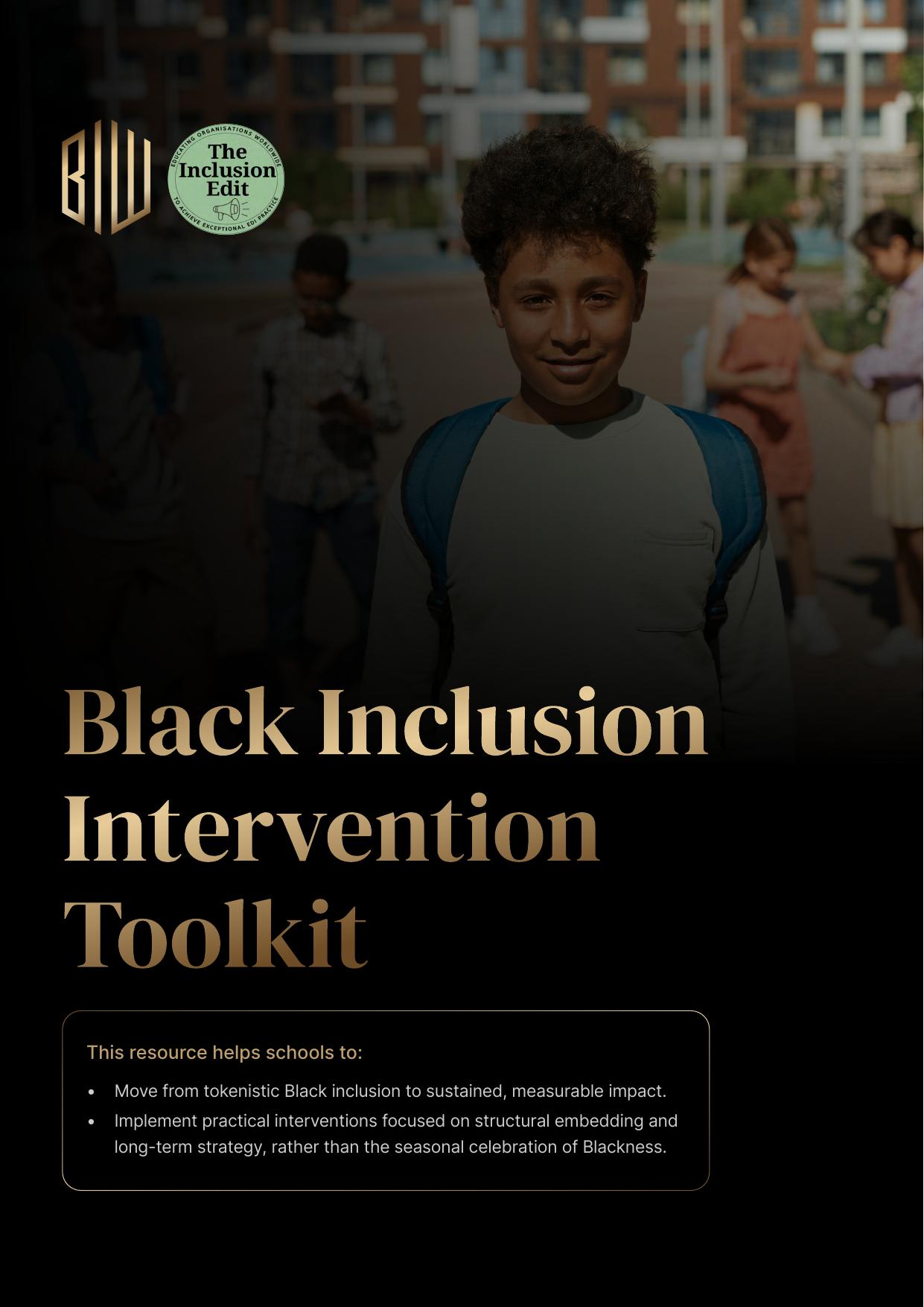 Black Inclusion Intervention Toolkit cover